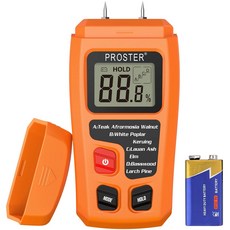 Proster Wood Moisture 함수율측정기 목재 수분측정기