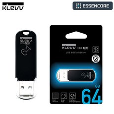 저장원정대 KLEVV 에센코어 USB 3.0 64GB(W3E676C), 옵션 체크 1, 옵션 체크 옵션체크