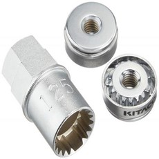 키타코 (KITACO) 도난 예방 뉴 바디 가드 / 너트 타입 8MM 504-0600100, 05 10X35/P1.25