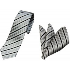 실버넥타이행커칩