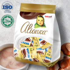 Вафли ALENKA с фундуком и какао, 200 г