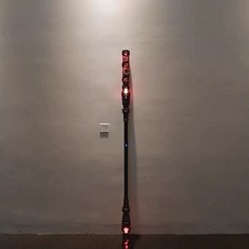 여의봉 지팡이 소품 접이식 공연 막대 연극, 1개, 인쇄 글자 비연장 발광 고정1.95미터