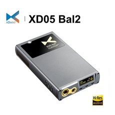 XDUOO XD05 BAL2 휴대용 하이파이 밸런스드 DAC AMP 헤드폰 앰프 블루투스 5.1 LDAC aptX AAC PCM768 DSD512 - DAC