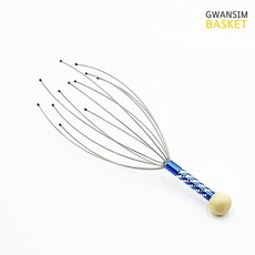 두피마사지기 두피 괄사 케어 관리 마사지 기계, 1개
