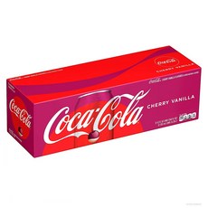 Coca-Cola 코카콜라 체리 바닐라 Cherry Vanilla Coke 355ml 12캔, 체리바닐라 355ml [12캔]