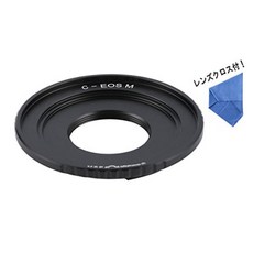 [정규 대리점]K&F C마운트 - CANON EOS M 마운트 어댑터 렌즈 크로스 부착 c-eosm (KFEOSM)