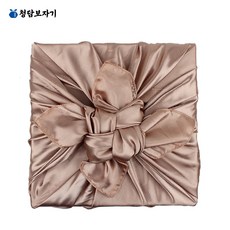 청담보자기 공단 보자기 대형 108cm, 10개, 진브라운