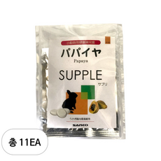 산코 supple416 파파야효소 토끼 영양제, 20g, 11개