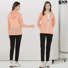 [EXR] 여성 스포츠 우븐 트랙수트 세트 코랄