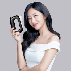 바디앤 슬림핏 EMS 저주파 바디라인 괄사 마사지기(전용 마사지젤 증정), 펄블랙