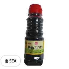해가원 볶음 검정깨, 70g, 5개