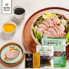 호세야 오리바베큐200g*5팩+쌈무+고추절임+소스2종, 5개, 200g