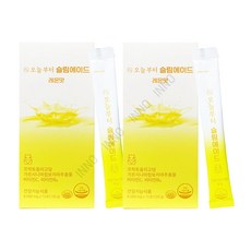 오늘부터 슬림에이드 레몬맛 8000mg 15포 2개
