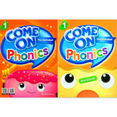 Come On Phonics 컴온 파닉스 1 2 3 4 5 Student Book+WorkBook 세트 (전2권) : 슝슝당일발송, Come On Phonics 1 SB+WB set