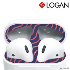 에어팟철가루방지스티커 1세대 2세대 18K Airpods, B751에어팟철가루방지스티커새싹Type4