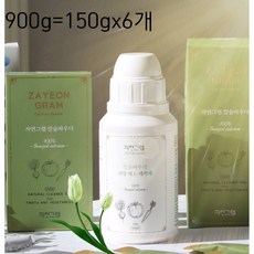 자연그램 칼슘파우더 과일 세척제, 900g, 3개
