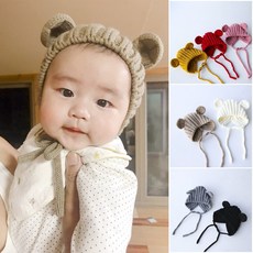 아기곰돌이모자