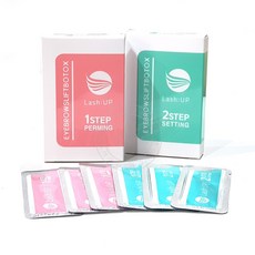 래쉬업 속눈썹펌제 브로우 리프팅 1제 2제, 1box, 1제(펌제만 있는상품)0.8g*10개