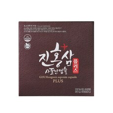 비티진 진비책 진홍삼 사포닌 캡슐 플러스 200mg x 120캡슐 알지쓰리 홍삼캡슐 건강기능식품, 120정, 1개