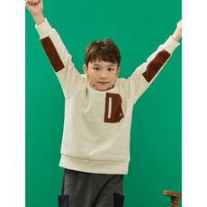 빈폴키즈 아이보리 코듀로이 포켓 후드 티셔츠 (BI0941U080)