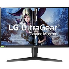 LG UltraGear QHD 27인치 게이밍 모니터 27GL850-B HDR 10 호환성 및 NVIDIA G-SYNC 지원 Nano IPS 1ms(GtG) 144Hz 블랙