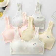 소소데이 주니어 마시멜로 브라 1단계 4종세트 여아 속옷 사계절 이너 소데이 주니어 마시멜로 브라 1단계 4종세트 여아 속옷 사게절 이너
