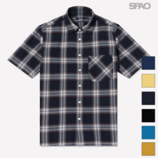 스파오반팔셔츠