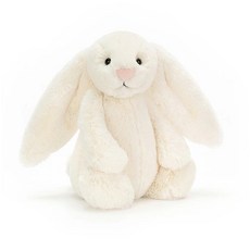 젤리캣 버니 수면 애착인형 M 31cm 15종 출산선물 정품 블라썸 바쉬풀, Bashful Cream, 1개