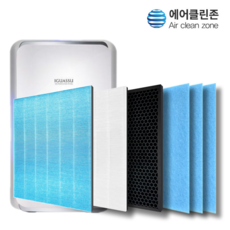 청호 나이스 공기청정기 이과수 A-061 / 휘바람2 / A400 호환 필터 [1년 세트], 항균 H13헤파SET