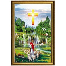 예수보석십자수