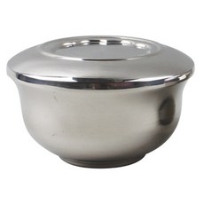 320 셀러문 / 쥬베주발 소 사이즈 지름102 높이48mm 스텐밥그릇 국그릇 대접 색동공기 공기, 소 102 × 48