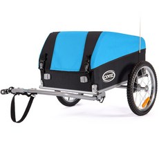 자전거트레일러 자전거 트레일러 산타자트레일러 연결 경량 캐리어웨건 펫 여행 수레, A, 1개