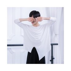 피치샵 성인 발레복 상의 댄스 의류 현대 무용 연습복 소년 재즈 라틴 발레 공연 아웃 우아하고 우아한 오픈 탑_53482