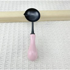 실링왁스 스푼 코팅 멜팅 간편제거 눌러붙지 않는 2p, 2개, 핑크