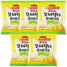 코다노 모짜렐라 슈레드치즈, 27g, 5개