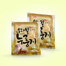 CW 청우 가마솥 누룽지 x 2개 / 국내산 우리쌀, 단품
