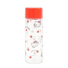 ++티앤북++(산리오) 헬로키티 레드하트 미니 워터보틀 160ml 미니물병 초경량물병 물병 캐릭터물통 휴대용물병++