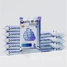 Dafi 얼룩전용 오염 제거 드라이클리닝 물티슈, 개별포장 1개(총 24매)