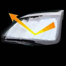 은박 3중처리 햇빛가리개 열기차단 차량 앞유리용 자동차우산 93000EA