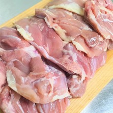 국내산정육 닭다리살 염지정육 2kg팩 닭강정 햄버거패티 닭갈비 숯불구이, 미절단(통), 무염지, 2kg, 1개