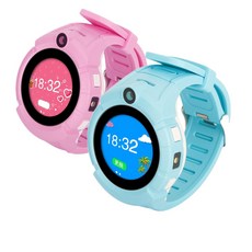 어린이 스마트 시계 안전 키퍼 sos 통화 방지 분실 모니터 실시간 추적기 기지국 위치 gps 시계 smartwatch for kid, 러시아, Pink