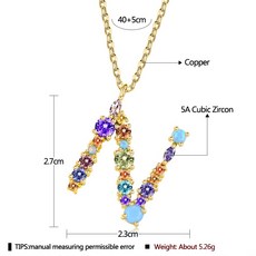 나만의알파벳참이니셜목걸이2가지스타일