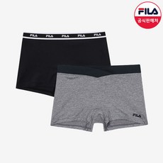 [휠라] FILA 인핏모노 밴드 여성사각 드로즈 2SET(FI4DRD1445F_2SET)