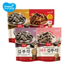 동원 양반 김부각 50g 6개 마늘 새우 김치
