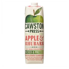 Cawston Press 카우스톤 프레스 영국 사과 앤 루바브 주스 1L 4팩