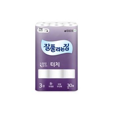 잘풀리는집 깨끗한 터치 화장지 30롤