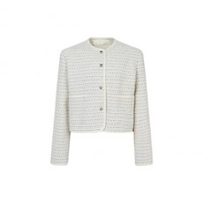 G-CUT 지컷 자켓 지컷 아우터 지컷 점퍼 스트라이프 패턴 트위드 자켓 7254310105 341545