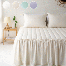 침대스커트매트리스레이스