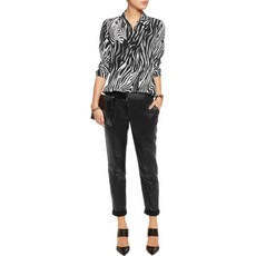 [국내배송] 이큅먼트 100% 실크 지브라 블라우스 EQUIPMENT Zebra Blouse $258