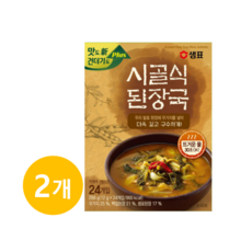 샘표 즉석 시골식 된장국, 12g, 48개입